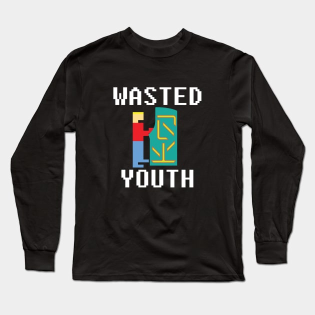 Wasted Youth - Donkey Kong - Long Sleeve T-Shirt | TeePublic